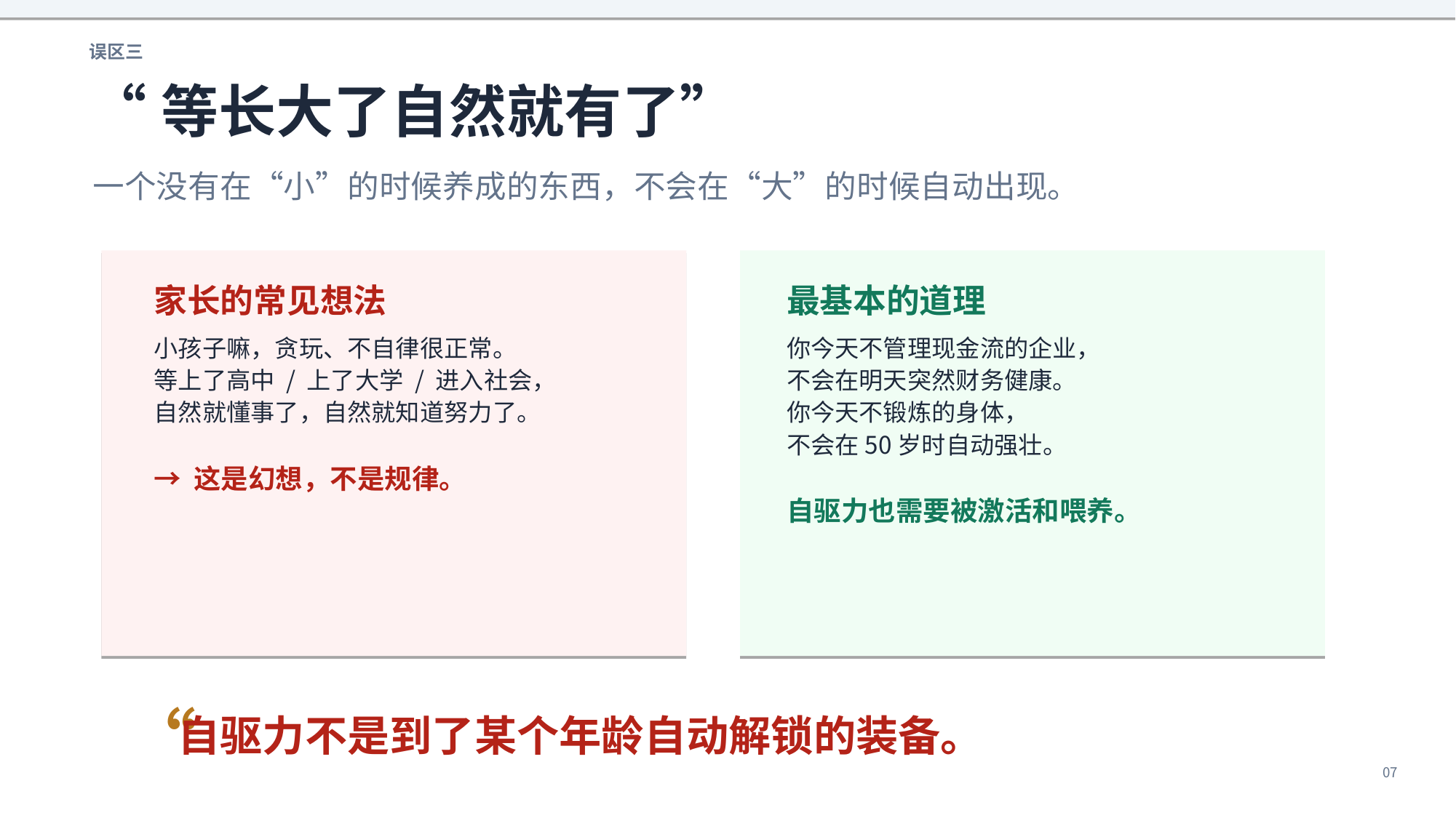 误区三